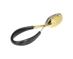 Bugatti Kiss Salad Tongs - Black/Gold