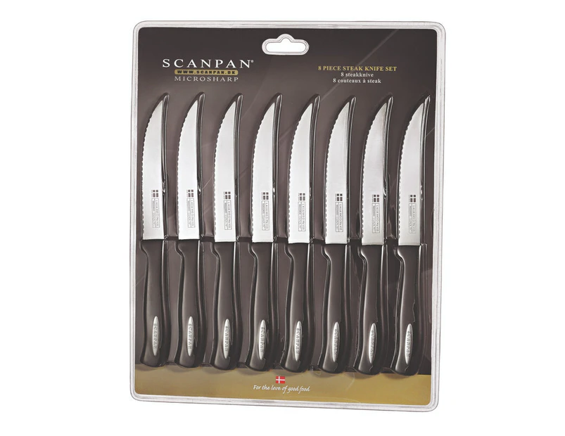 Scanpan Microsharp16 Piece Steak Knife Set Catch.co.nz