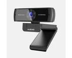 AUSDOM AW651 HDR QHD 2K Zoomable Streaming Webcam with Tripod 1080P 60FPS AutoFocus Web Camera
