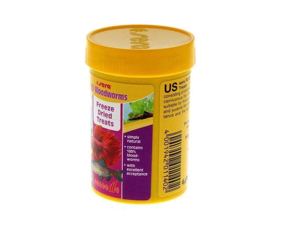 Sera Freeze Dried Bloodworm Treats 9g