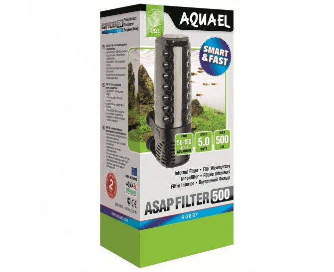 Aquael Asap 500 Filter Low Water Level 500L/H