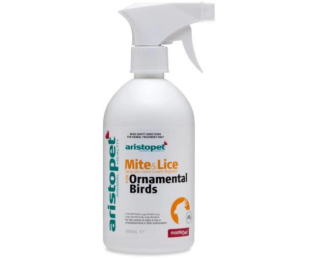 Aristopet Mite & Lice Spray For Birds 500ml