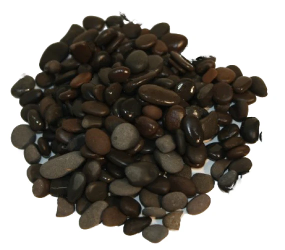 Showmaster 10kg Natural Midnight Black Pebbles