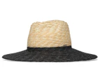 Brixton Joanna Festival Hat - Black/Honey Hemp