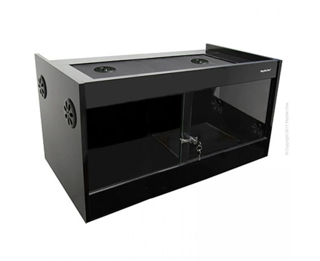 Reptile One S2m 900 Vivarium 90x45x45cm Black 46163BK