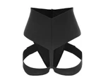 Butt Shapewear Comfortable Lifting Hip Breathable Tummy Lifter Control Panties Booty Pulling Shaper for Female-Black