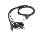5in1 USB Charger Charging Cable for Nintendo NDSL / NDS /GameBoy Advance GBA SP