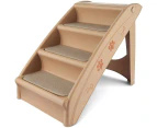 Furbulous Foldable Pet Stairs Portable Lightweight Indoor Ladder