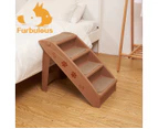 Furbulous Foldable Pet Stairs Portable Lightweight Indoor Ladder