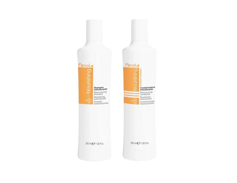 Fanola Nourishing Restructuring Shampoo & Conditioner 350mL Duo