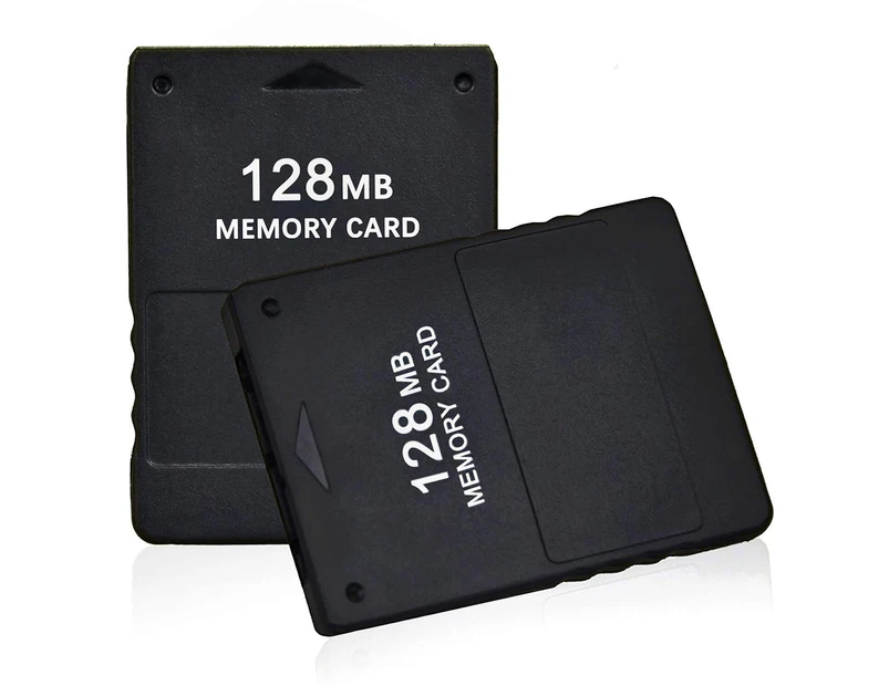 2x 128MB Memory Card for PlayStation 2 PS2
