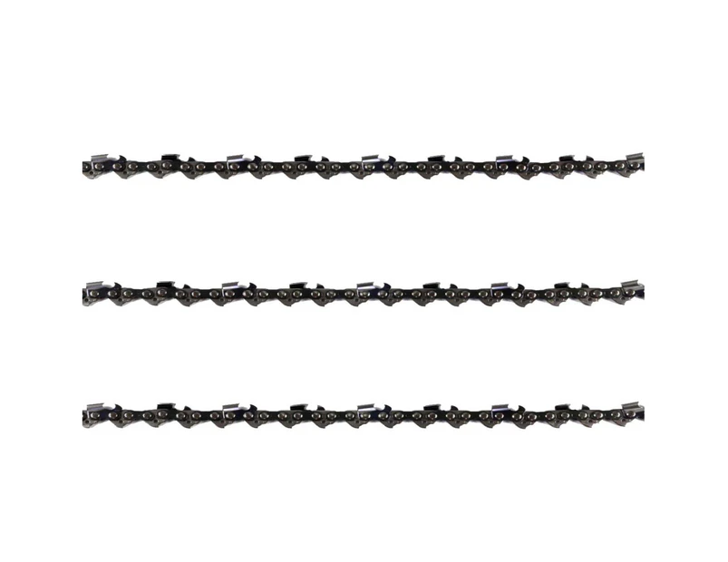 3x Chainsaw Semi Chisel Chains 3/8LP 043 52DL for Makita 36V 14" Bar DUC353 Z