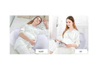 Pregnancy Pillow Back Support Cushion Bed Chair Maternity- Grey