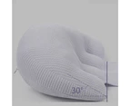 Pregnancy Pillow Back Support Cushion Bed Chair Maternity- Grey