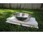 Ant Proof Plate for Dog & Cat Food Bowl - Rectangle 18x30cm