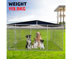 Pet Dog Enclosure Kennel Playpen Puppy Run Exercise Fence Cage Play Pen KE50
