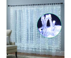 800 LED Curtain Fairy String Lights Wedding Outdoor Xmas Party Lights Cool White