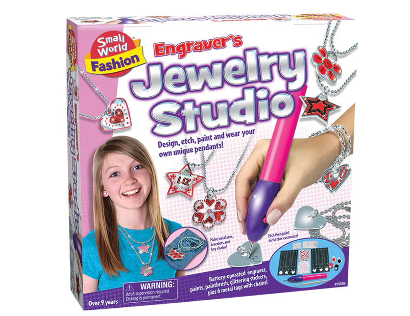 Engravers Jewelry Boutique Craft Kit to Design and Engrave