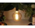 Edison LED Light Globe Ellipsoidal 4 Watt Filament Bulb 17cm E27 Amber Warm White - Clear