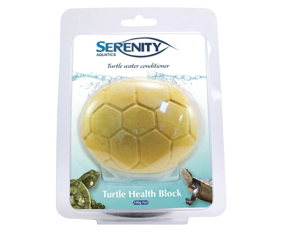 Serenity Turtle Health Block 60G Calcium Block