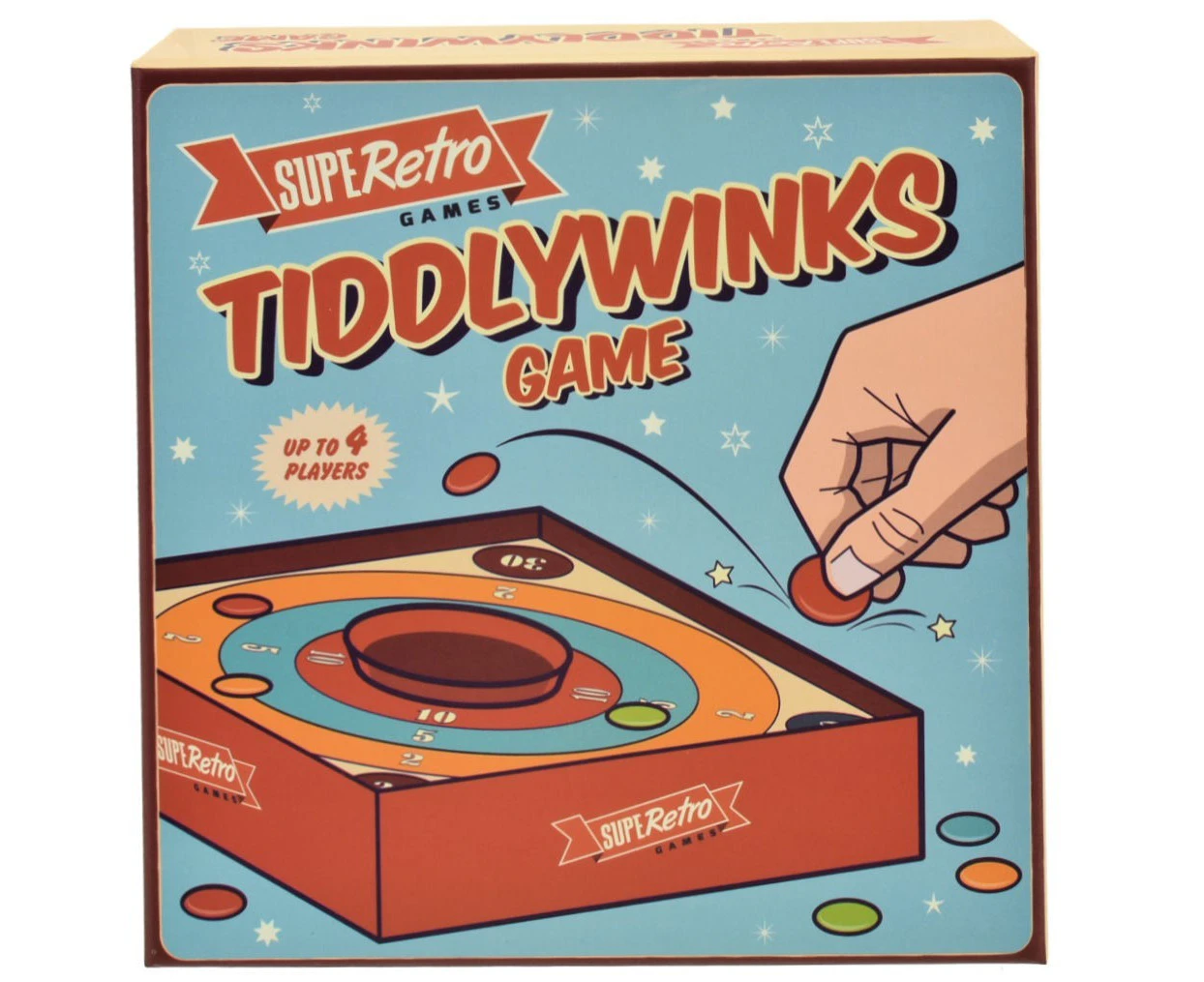 Retro Tiddlywinks Game