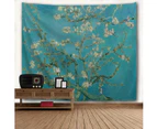 Tapestry Van Gogh Branches of An Almond Tree In Blossom Tapestry Wall Hanging Art Home Decor for Living Room Bedroom Bathroom Kitchen Dorm