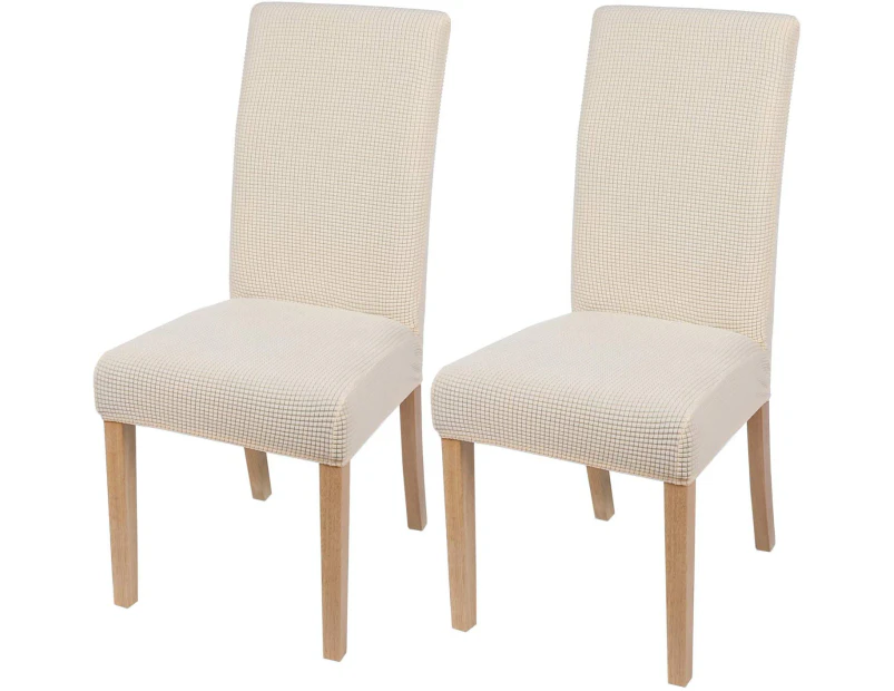 Stretch Dining Chair Covers, Soft Spandex Parsons Chair Slipcovers Furniture Protector Cover for Dining Room Kitchen Home Hotel Set
