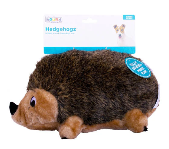 Outward Hound Hedgehog Plush Squeaker Dog Toy - junior