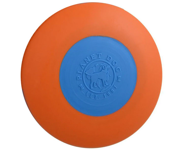 Planet Dog Zoom Flyer Frisbee Dog Toy Orange - Small