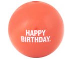 Planet Dog Orbee Tuff Happy Birthday Ball [Colour: Coral]