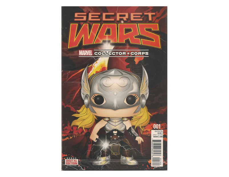 Marvel Collector Corps Secret Wars Comic #1 (Variant Edition)