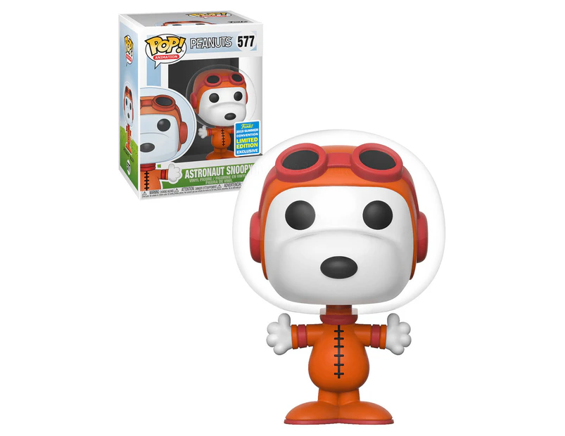 Funko POP! Peanuts #577 Astronaut Snoopy 2019 Comic Con SDCC Limited Edition