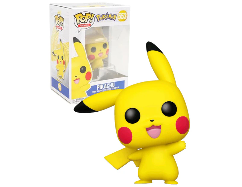 Funko POP! Games Pokemon #553 Pikachu (Waving)