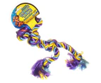 Mammoth Flossy Float Rope Twin Tug with Handle 31cm
