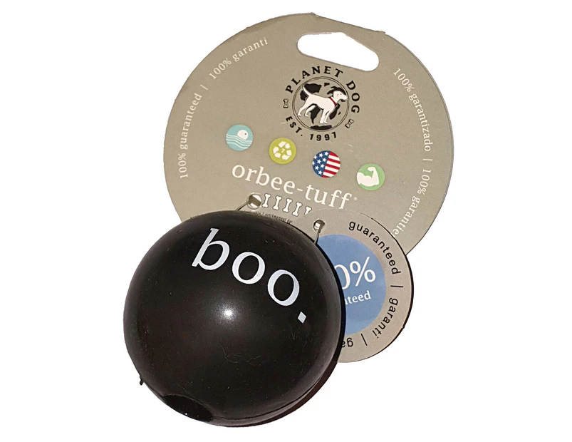 Planet Dog Orbee Tuff Halloween Bat Ball - Small Black