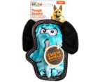 Outward Hound  Tough Seamz Elephant Durable Squeaker Dog Plush Toy - Small