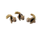 Hide A Squirrel by Outward Hound - Plush Dog Toy Puzzle - Large, 3 Squirrels