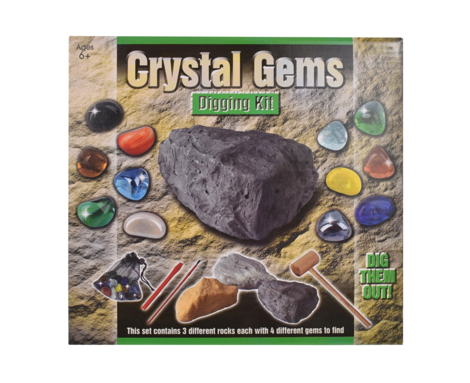 Crystal Gems Digging Kit