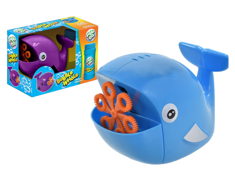 Whale Bubble Machine with Bubbles