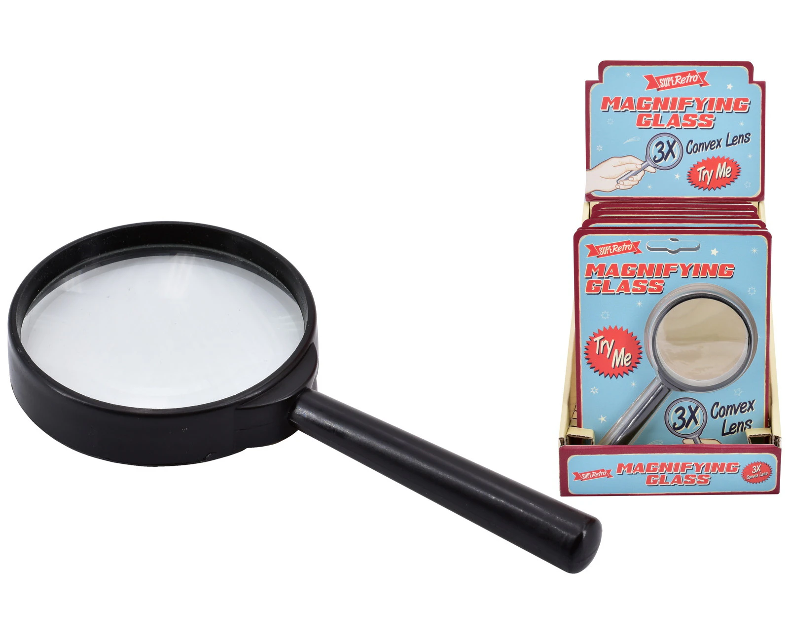 Retro Magnifying Glass