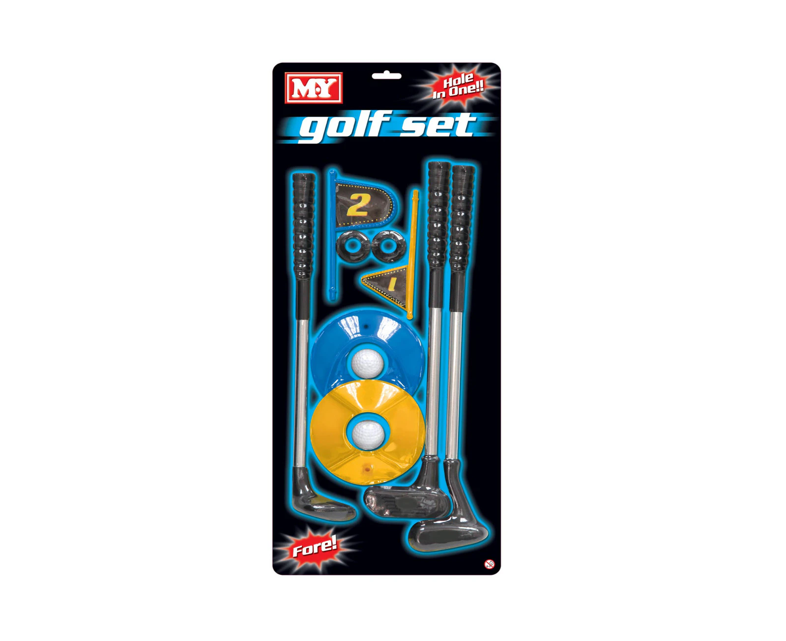 3 Club Golf Play Set