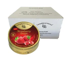 Cavendish and Harvey Strawberry Drops 175g Tin Sweets Candy Lollies x 10