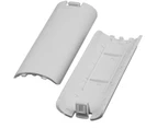 TechFlo 2 Pack Replacement Controller Remote Battery Door Cover for Nintendo Wii