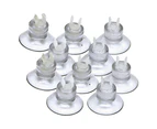 Biopro Airline Holder Suction Cup Tidy Connectors x 10 Pack