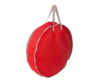 Christmas Wreath Storage Bag Red 63cm - Red