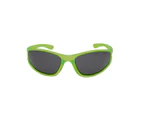Mangrove Jacks Kids Gator C12 Transparent Neon Green / Smoke Polarised Lenses