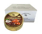 Cavendish and Harvey Caramel With Coffee Drops 130g Tin Sweets Candy Lollies x 12