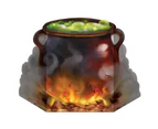 Witch's Cauldron Stand Up Decoration