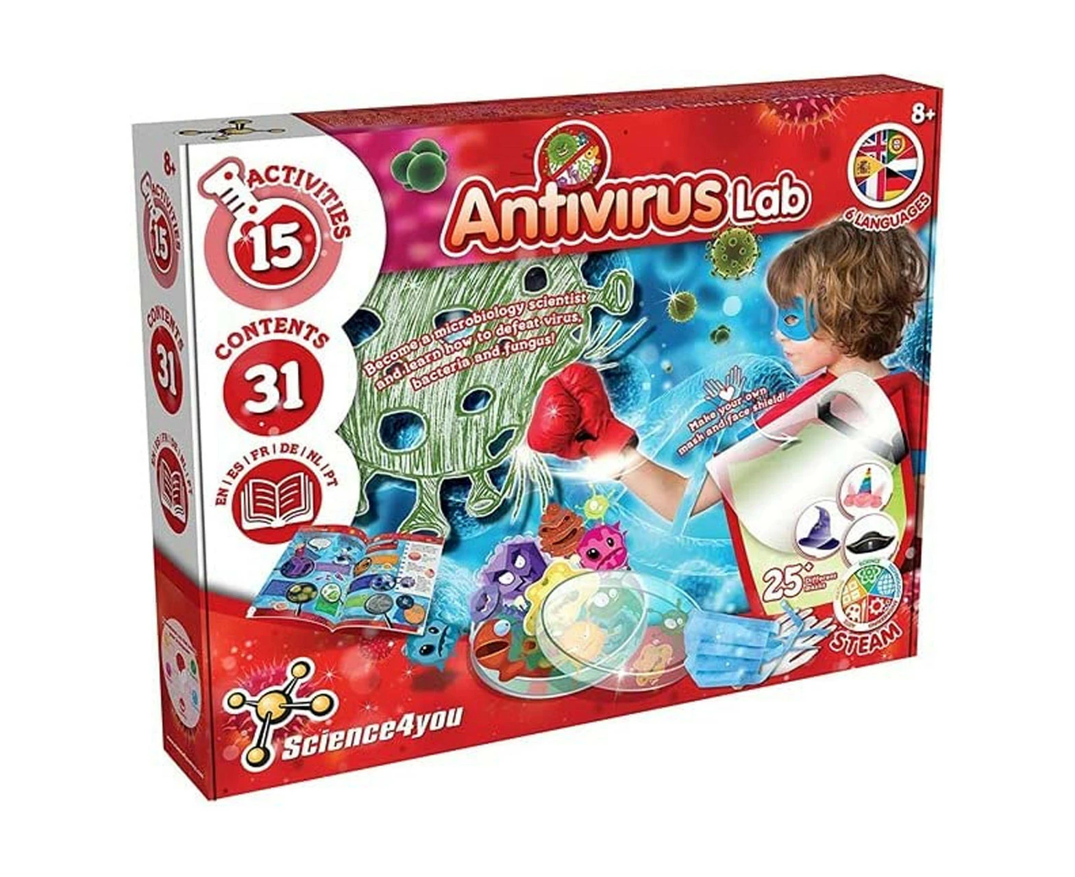 Science4you Antivirus Laboratory Kit