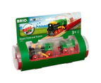 Brio Tunnel & Steam Train - 3pc